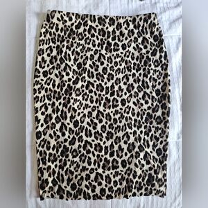 Vince Camuto Animal Print Pencil Skirt